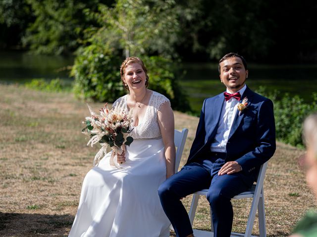 Le mariage de Cyprien et Mathilde à Saint-Vigor, Eure 92