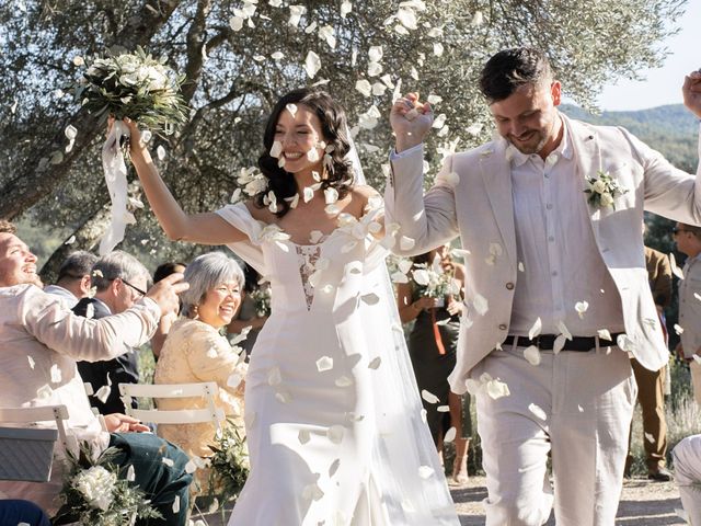 Le mariage de Matthew et Elodie à Saint-Christol-de-Rodières, Gard 14