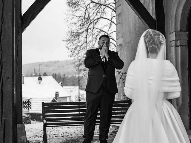 Le mariage de Gilles et Estelle à Hirtzbach, Haut Rhin 39