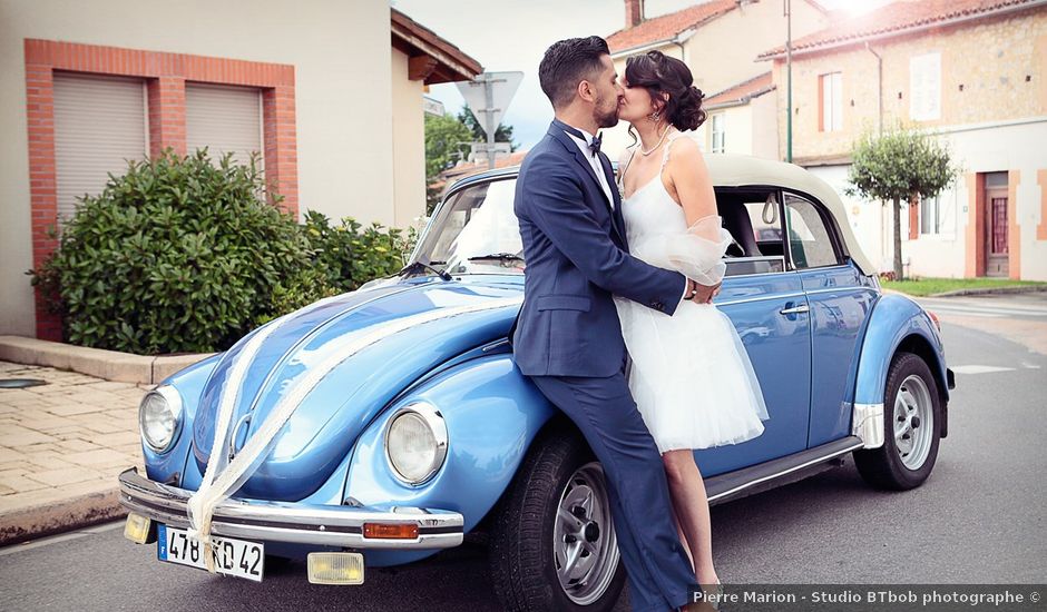 Le mariage de Brice et Marilyn à L'Hôpital-le-Grand, Loire