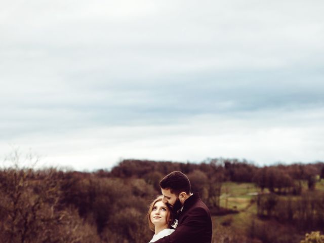 Le mariage de Jerome et Amandine à Amondans, Doubs 35