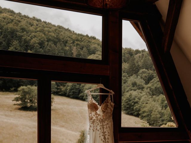 Le mariage de Nicolas et Solène à Oberhaslach, Bas Rhin 7