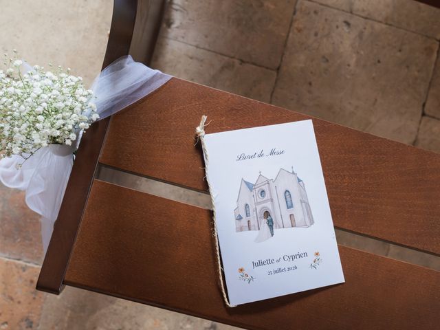 Le mariage de Cyprien et Juliette à Athée-sur-Cher, Indre-et-Loire 1