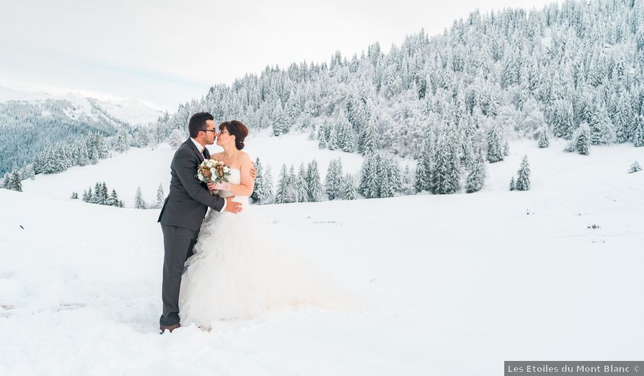 Le mariage de Gaetan et Géraldine à La Clusaz, Haute-Savoie