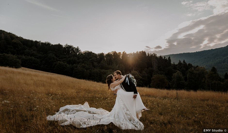 Le mariage de Nicolas et Solène à Oberhaslach, Bas Rhin