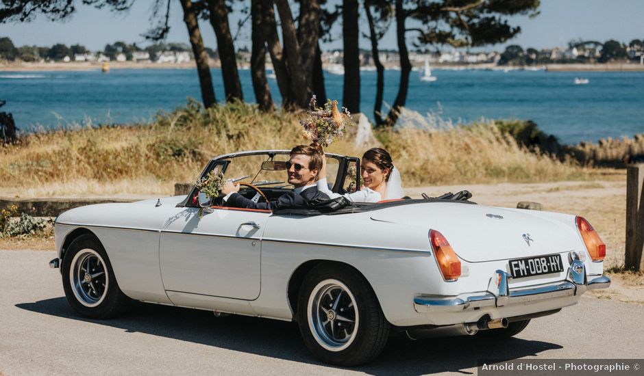Le mariage de Paul-Emile et Aurélie à Locmariaquer, Morbihan