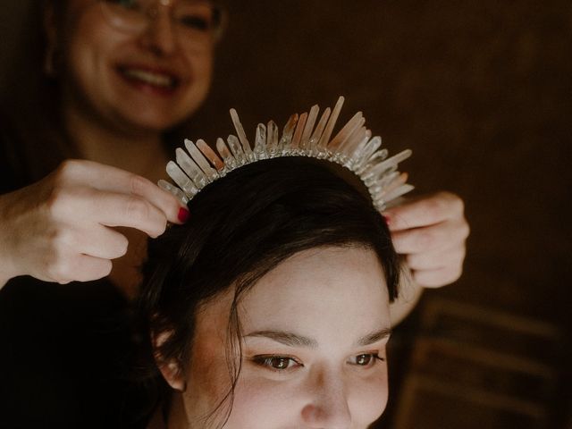 Le mariage de Damien et Elodie à Bourg-de-Thizy, Rhône 24