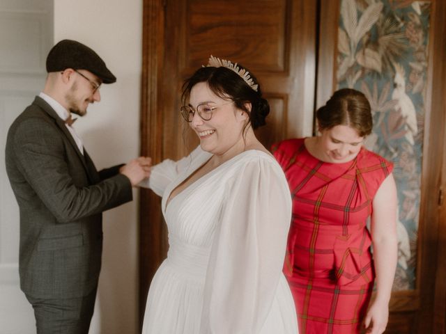 Le mariage de Damien et Elodie à Bourg-de-Thizy, Rhône 26