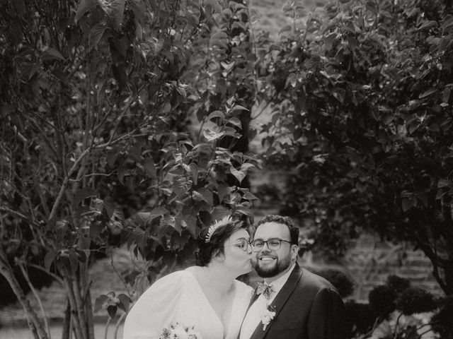 Le mariage de Damien et Elodie à Bourg-de-Thizy, Rhône 58