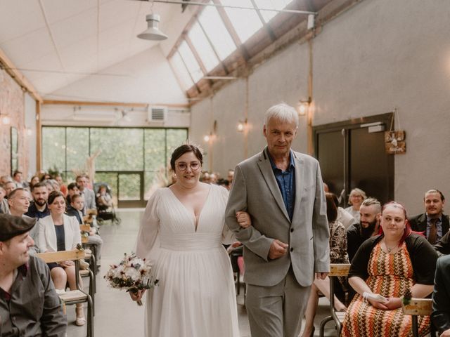 Le mariage de Damien et Elodie à Bourg-de-Thizy, Rhône 68