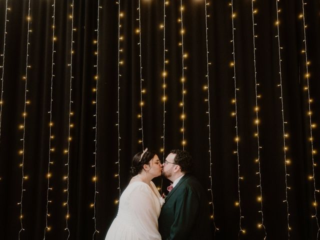 Le mariage de Damien et Elodie à Bourg-de-Thizy, Rhône 91