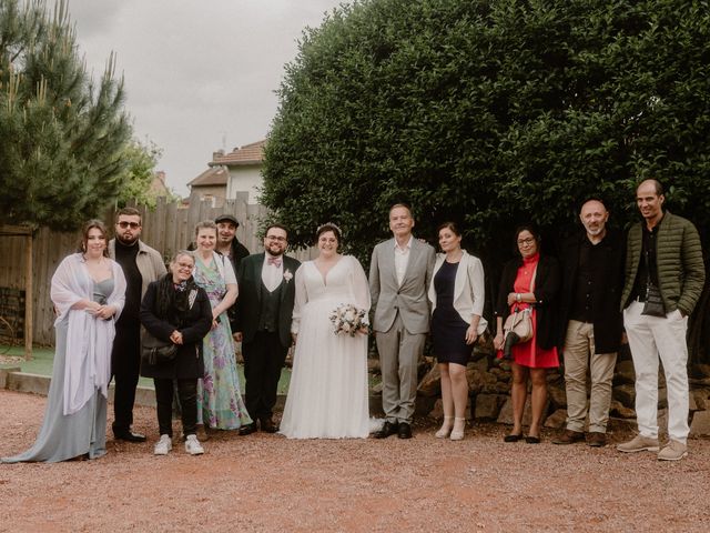 Le mariage de Damien et Elodie à Bourg-de-Thizy, Rhône 100