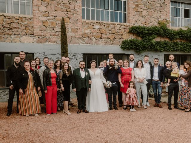 Le mariage de Damien et Elodie à Bourg-de-Thizy, Rhône 104