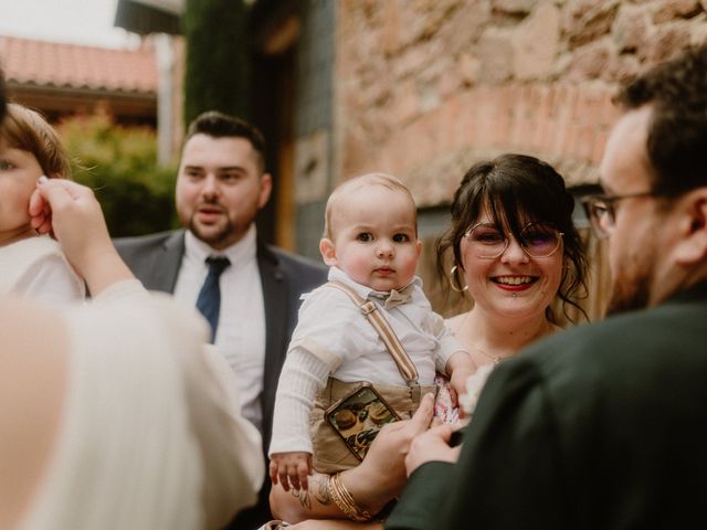 Le mariage de Damien et Elodie à Bourg-de-Thizy, Rhône 155