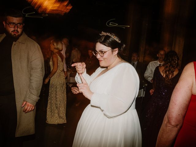 Le mariage de Damien et Elodie à Bourg-de-Thizy, Rhône 165