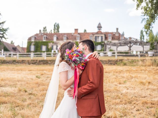 Le mariage de Charles et Justine à Saint-Sulpice-le-Guérétois, Creuse 4