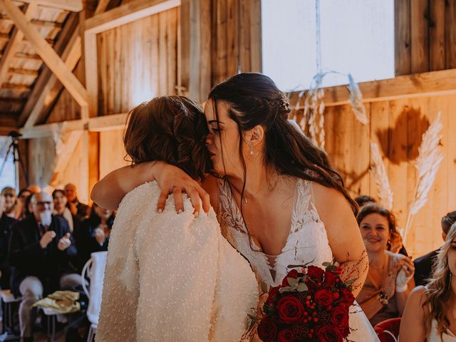 Le mariage de Erwann et Angélique à Wisches, Bas Rhin 44
