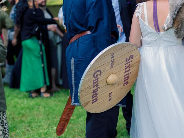 Le mariage de Gurvan et Sixtine à Bannegon, Cher 46