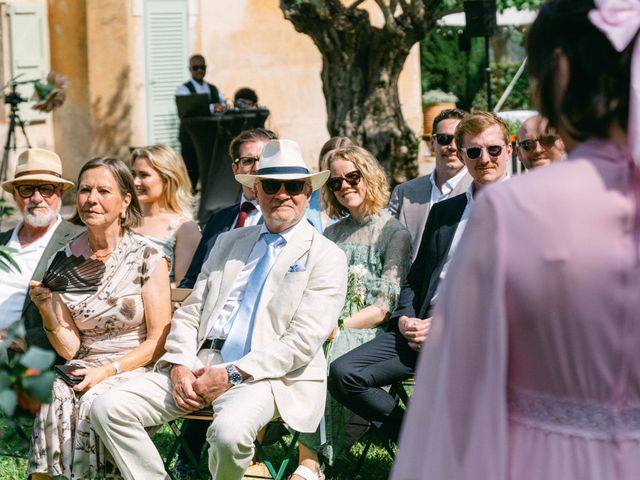 Le mariage de didrik et stina à Les Arcs, Var 48
