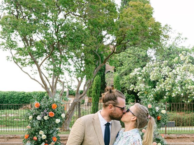 Le mariage de didrik et stina à Les Arcs, Var 80