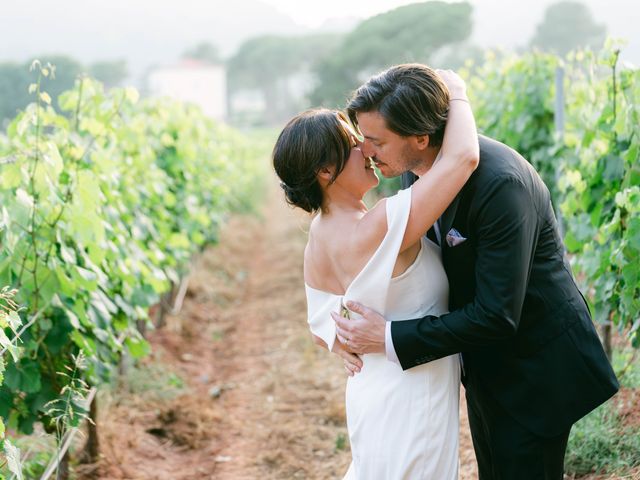 Le mariage de didrik et stina à Les Arcs, Var 85