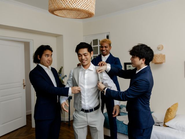 Le mariage de Kinwu et Marie à Faverolles, Eure-et-Loir 2