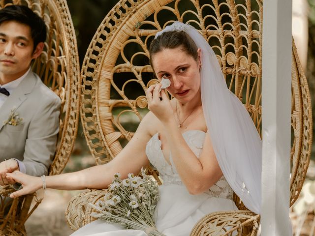 Le mariage de Kinwu et Marie à Faverolles, Eure-et-Loir 18