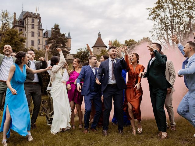 Le mariage de Julien et Elise à Miremont , Puy-de-Dôme 45