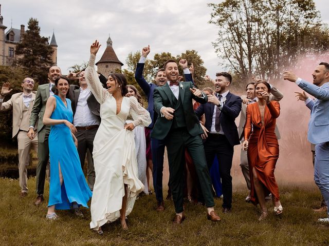 Le mariage de Julien et Elise à Miremont , Puy-de-Dôme 46