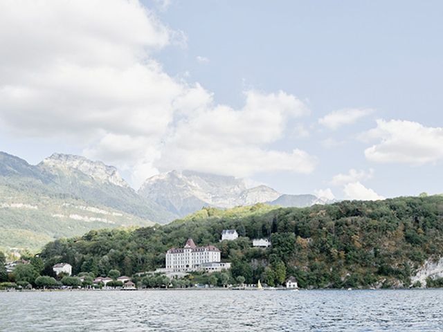 Le mariage de Guillaume et Aurélia à Menthon-Saint-Bernard, Haute-Savoie 17