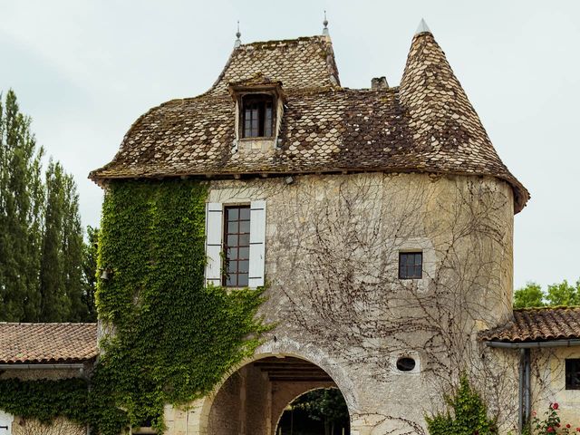Le mariage de Andry et Joanna à Saint-Aulaye, Dordogne 3