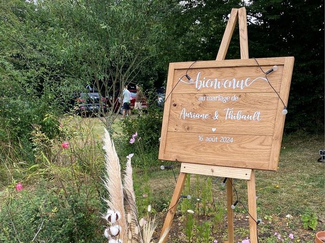 Le mariage de Thibault et Auriane à La Chapelle-Vicomtesse, Loir-et-Cher 2