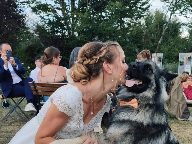 Le mariage de Thibault et Auriane à La Chapelle-Vicomtesse, Loir-et-Cher 9