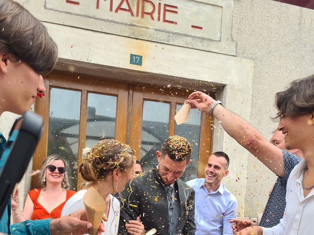 Le mariage de Thibault et Auriane à La Chapelle-Vicomtesse, Loir-et-Cher 10