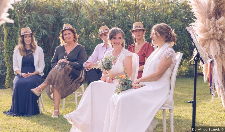 Le mariage de Karine et Kristel à Ortaffa, Pyrénées-Orientales