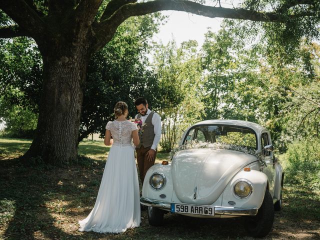 Le mariage de Remy et Marie Camille à Sandrans, Ain 2