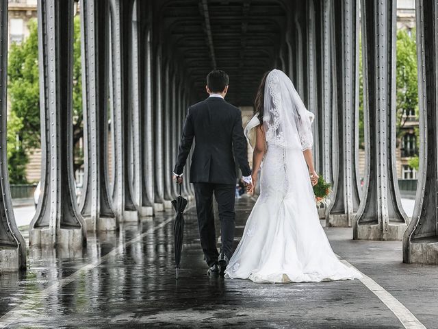 Le mariage de Reza et Leila à Paris, Paris 20