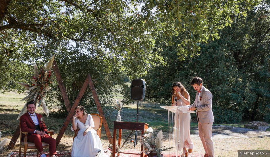 Le mariage de Valentin et Amélie à Sainte-Colombe-de-Villeneuve, Lot-et-Garonne