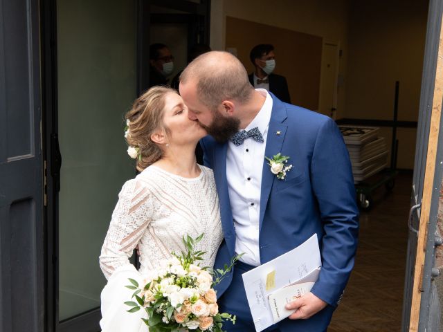 Le mariage de Valentin et Charlotte à Laguiole, Aveyron 17