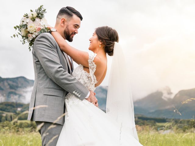 Le mariage de David et Nadia à Montagnole, Savoie 1