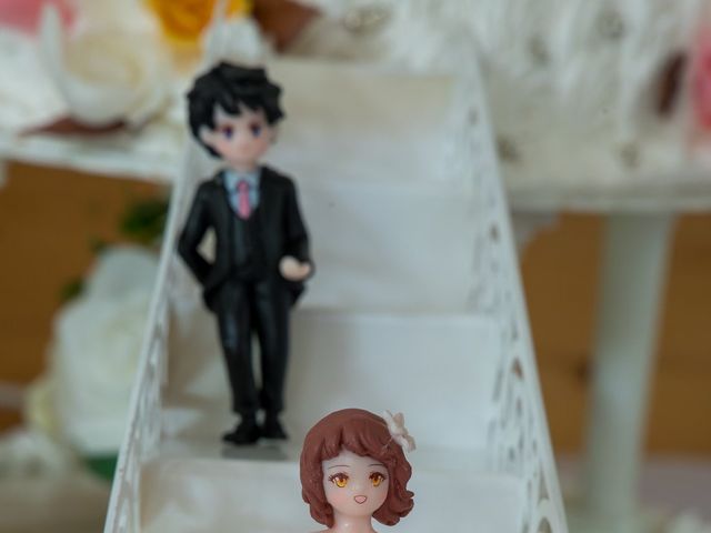Le mariage de Félix et Elodie à Irai, Orne 80