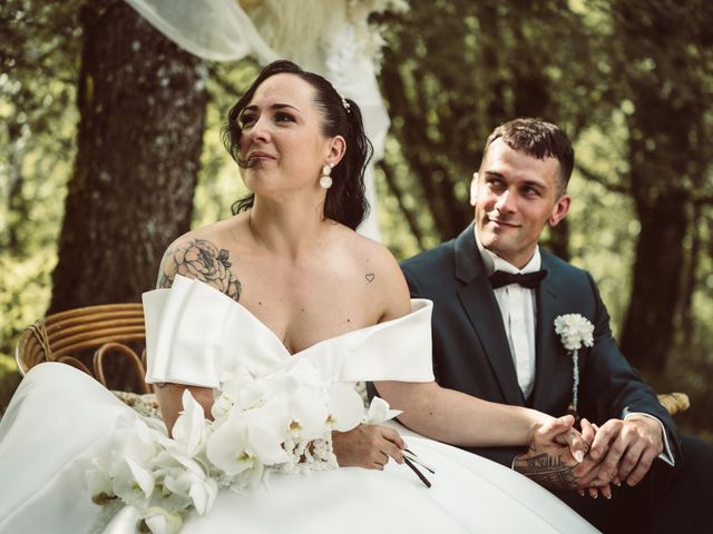 Le mariage de Kévin et Gwladys à Négrondes, Dordogne 93