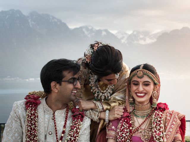 Le mariage de Aniket et Nama à Montreux, Vaud 49