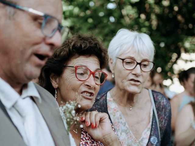 Le mariage de Jean-Baptiste  et Marie à Saint-Pierre-de-Bat, Gironde 443