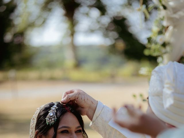 Le mariage de Steve et Palak à Villersexel, Haute-Saône 83
