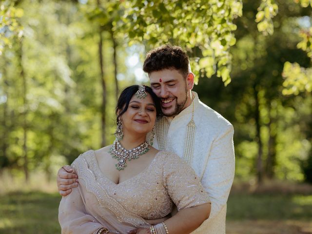 Le mariage de Steve et Palak à Villersexel, Haute-Saône 91