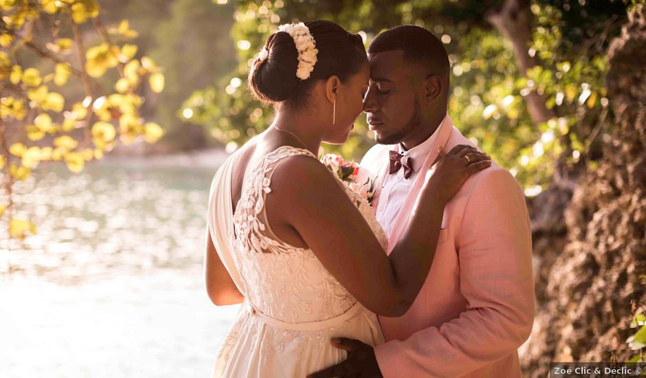 Le mariage de Audrey et Johan à Sainte-Anne, Guadeloupe