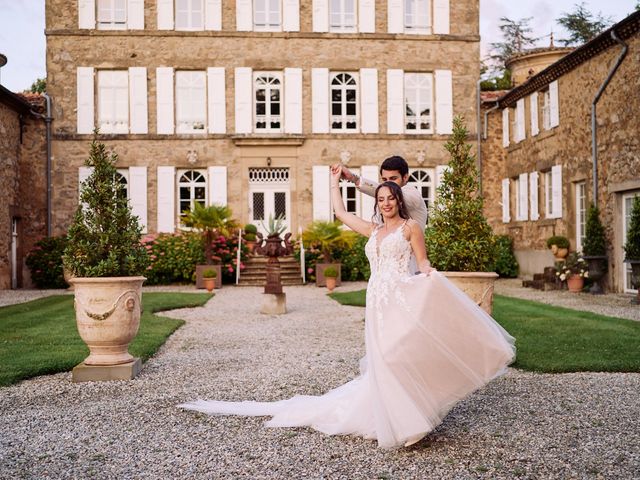 Le mariage de David et Melody à Lemps, Ardèche 84