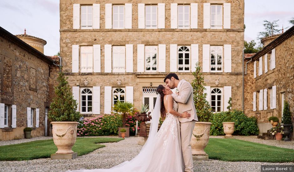 Le mariage de David et Melody à Lemps, Ardèche