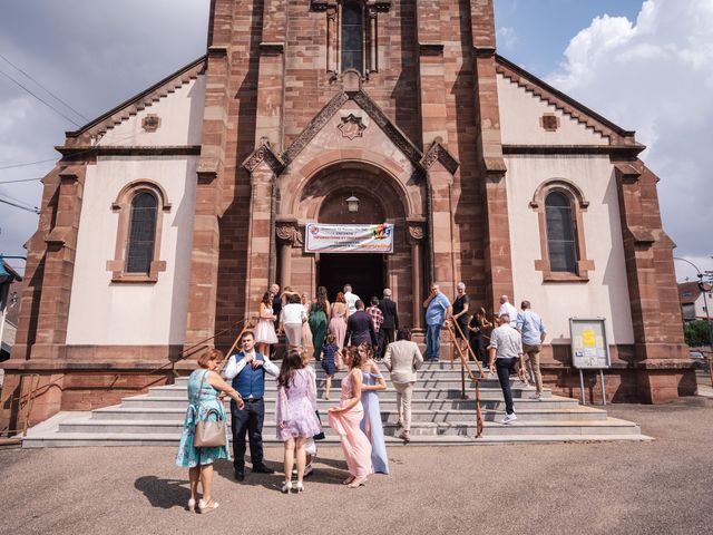 Le mariage de Geoffrey et Marie à Richwiller, Haut Rhin 12